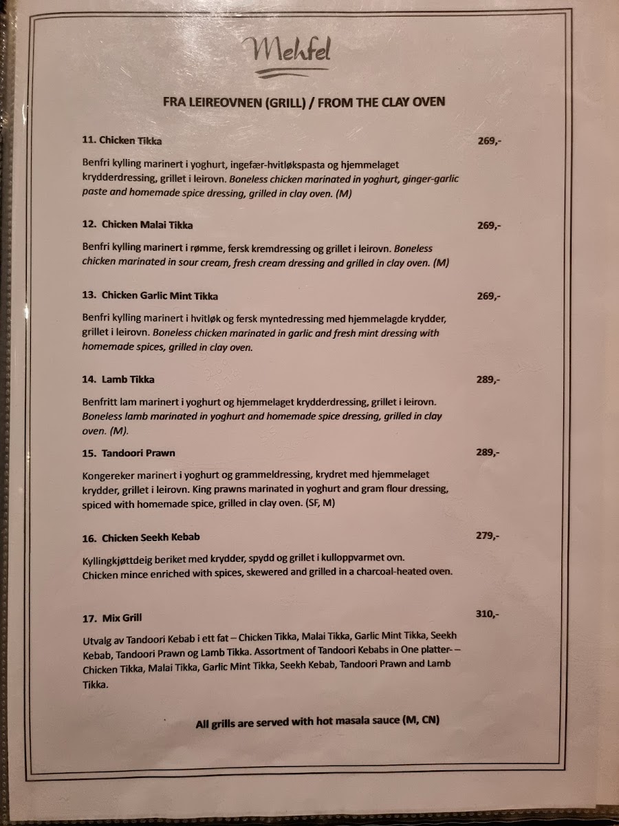 Menu Mehfel Restaurant-1